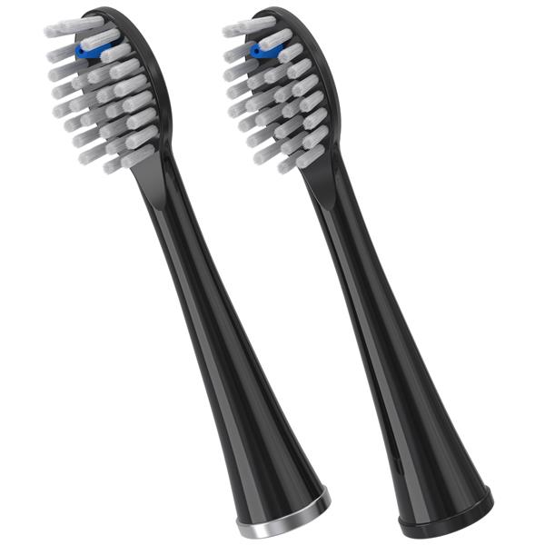 Waterpik™ Sonic-Fusion™ Full-Size Replacement Flossing Brush Heads – Black – Black (SFFB-2EB) - Image 2