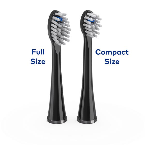 Waterpik™ Sonic-Fusion™ Full-Size Replacement Flossing Brush Heads – Black – Black (SFFB-2EB) - Image 4