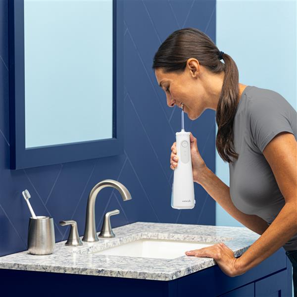 White Cordless Gem 5100 Water Flosser – White (WF-27CD010) - Image 4