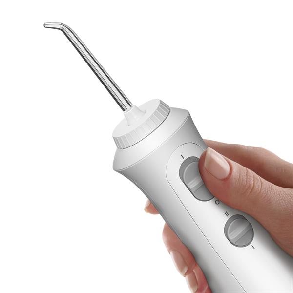 White Cordless Pearl Water Flosser – White (WF-13CD010) - Image 8