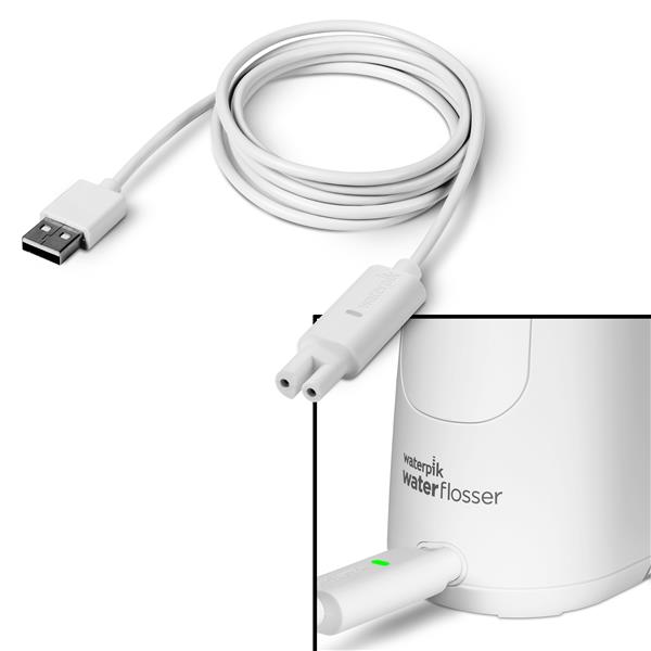 White Cordless Pearl Water Flosser – White (WF-13CD010) - Image 10